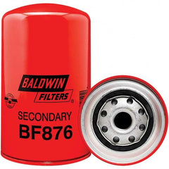 Baldwin Filters - 7/8 Thread 7-11/32" OAL x 4-1/4" OD Automotive Fuel Filter - Americas Industrial Supply