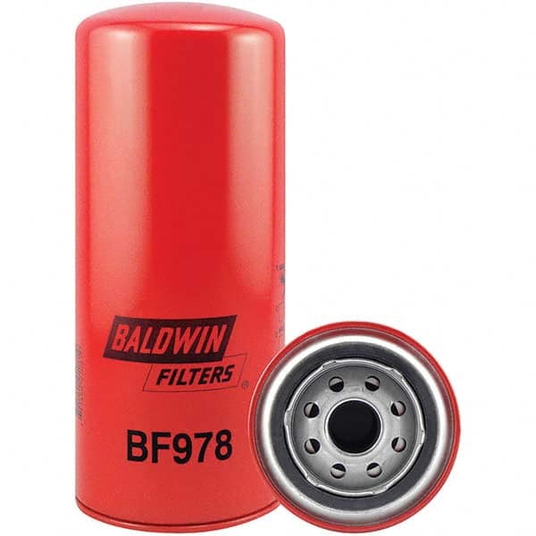 Baldwin Filters - 1 Thread 8-23/32" OAL x 3-11/16" OD Automotive Fuel Filter - Americas Industrial Supply