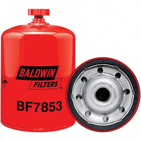 Baldwin Filters - 7/8 Thread 6-11/16" OAL x 4-1/4" OD Automotive Fuel Filter - Americas Industrial Supply