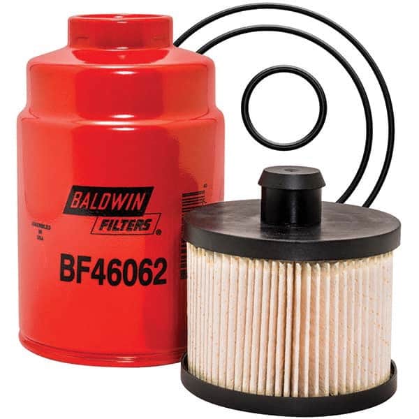 Baldwin Filters - 3-3/8 Thread 6-1/2" OAL x 4-1/32" OD Automotive Fuel Filter - Americas Industrial Supply