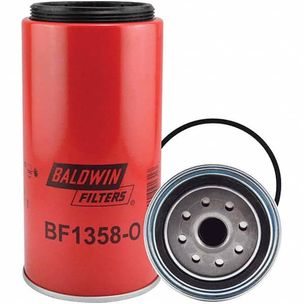 Baldwin Filters - 1 Thread 8-19/32" OAL x 4-13/32" OD Automotive Fuel/Water Separator Element - Americas Industrial Supply
