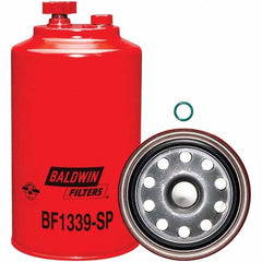 Baldwin Filters - 1 Thread 8-1/8" OAL x 4-9/32" OD Automotive Fuel/Water Separator Element - Americas Industrial Supply