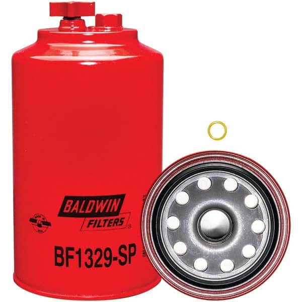 Baldwin Filters - 1 Thread 8-1/8" OAL x 4-9/32" OD Automotive Fuel/Water Separator Element - Americas Industrial Supply