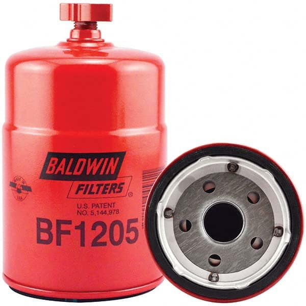 Baldwin Filters - 1 Thread 6-1/16" OAL x 3-11/16" OD Automotive Fuel/Water Separator Element - Americas Industrial Supply