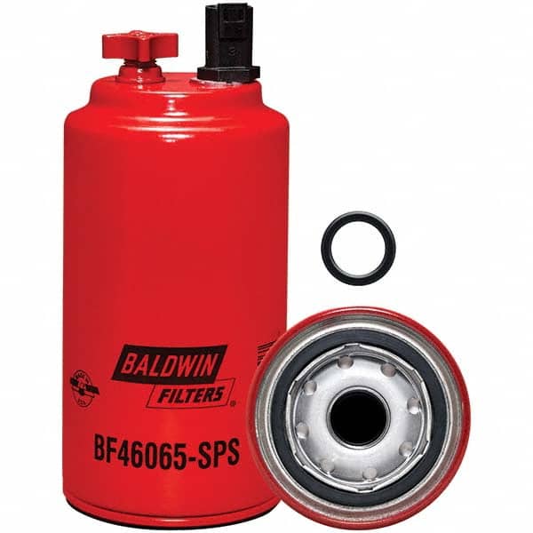 Baldwin Filters - 1 Thread 8-3/8" OAL x 3-21/32" OD Automotive Fuel/Water Separator Element - Americas Industrial Supply