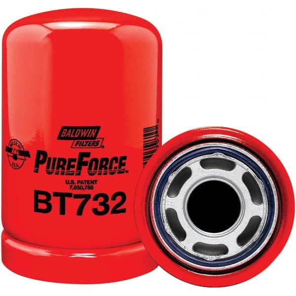 Baldwin Filters - 1-3/8 Thread 6-1/8" OAL x 3-3/4" OD Automotive Hydraulic Filter - Americas Industrial Supply
