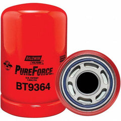 Baldwin Filters - 1-3/8 Thread 6-1/8" OAL x 3-3/4" OD Automotive Hydraulic Filter - Americas Industrial Supply