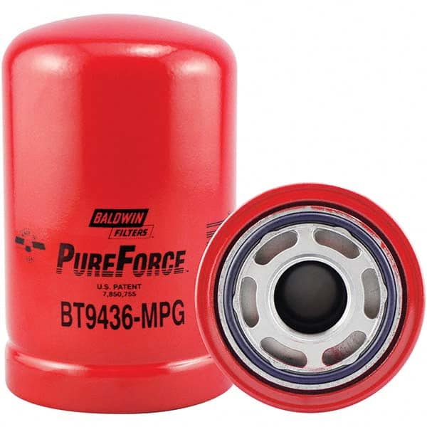 Baldwin Filters - 1-3/8 Thread 6-1/8" OAL x 3-3/4" OD Automotive Hydraulic Filter - Americas Industrial Supply