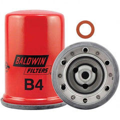 Baldwin Filters - 7/16 Thread 4-13/16" OAL x 3-7/16" OD Automotive Oil Filter - Americas Industrial Supply