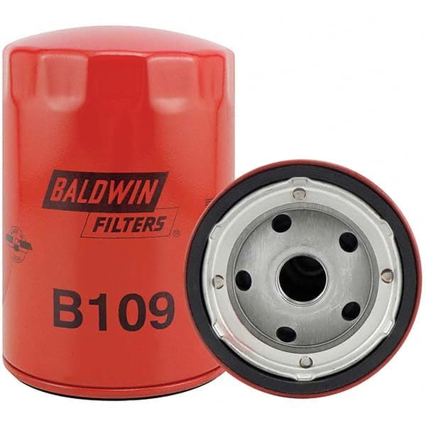 Baldwin Filters - M20 x 1.5 Thread 5-5/16" OAL x 3-3/4" OD Automotive Oil Filter - Americas Industrial Supply