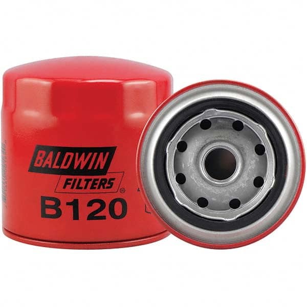 Baldwin Filters - 3/4 Thread 3-7/8" OAL x 3-11/16" OD Automotive Oil Filter - Americas Industrial Supply