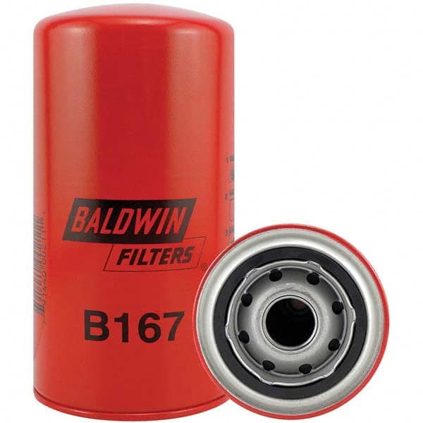 Baldwin Filters - 1 Thread 7-1/8" OAL x 3-11/16" OD Automotive Oil Filter - Americas Industrial Supply