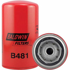 Baldwin Filters - 3/4 Thread 6-5/8" OAL x 3-11/16" OD Automotive Oil Filter - Americas Industrial Supply