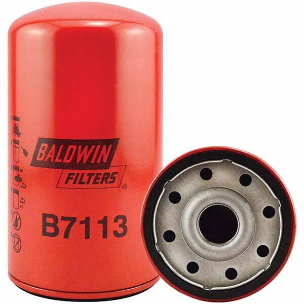 Baldwin Filters - 1-1/8 Thread 7-11/32" OAL x 4-1/4" OD Automotive Oil Filter - Americas Industrial Supply