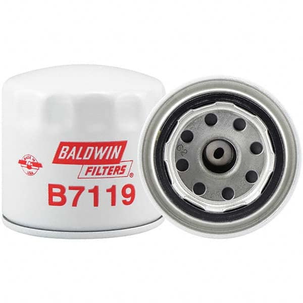 Baldwin Filters - 3/4 Thread 3-5/32" OAL x 3-1/4" OD Automotive Oil Filter - Americas Industrial Supply