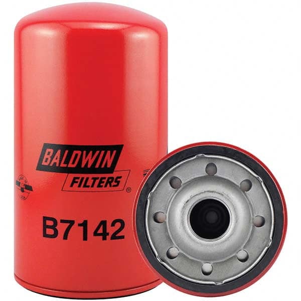 Baldwin Filters - M30 x 1.5 Thread 7-9/16" OAL x 4-1/4" OD Automotive Oil Filter - Americas Industrial Supply