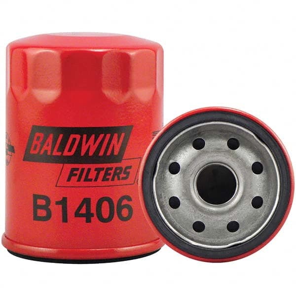 Baldwin Filters - 3/4 Thread 3-1/2" OAL x 2-11/16" OD Automotive Oil Filter - Americas Industrial Supply