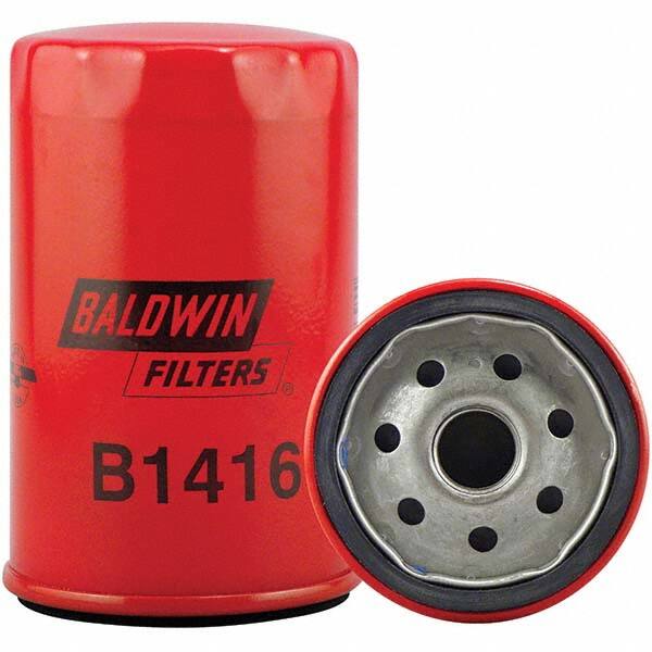 Baldwin Filters - 3/4 Thread 4-27/32" OAL x 2-29/32" OD Automotive Oil Filter - Americas Industrial Supply