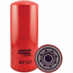 Baldwin Filters - 1-1/2 Thread 12-3/32" OAL x 5-3/8" OD Automotive Oil Filter - Americas Industrial Supply