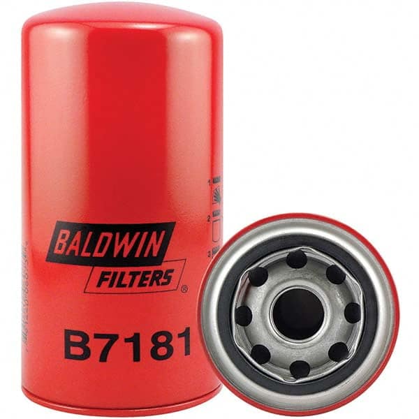Baldwin Filters - 1 Thread 7-1/8" OAL x 3-11/16" OD Automotive Oil Filter - Americas Industrial Supply