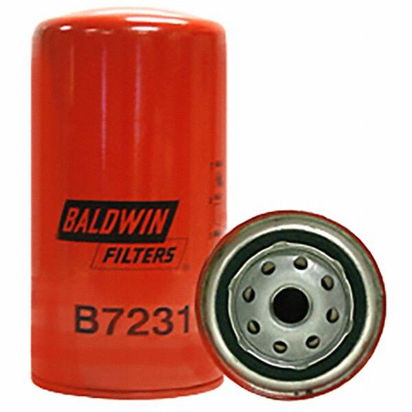 Baldwin Filters - 3/4 Thread 7-1/8" OAL x 3-11/16" OD Automotive Oil Filter - Americas Industrial Supply