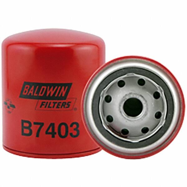 Baldwin Filters - 3/4 Thread 4-3/8" OAL x 3-11/16" OD Automotive Oil Filter - Americas Industrial Supply