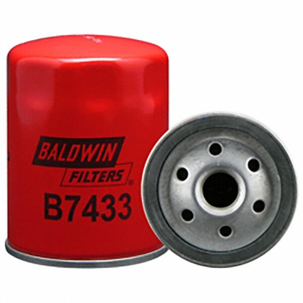 Baldwin Filters - 3/4 Thread 4-1/32" OAL x 3-1/8" OD Automotive Oil Filter - Americas Industrial Supply