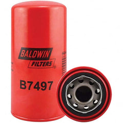 Baldwin Filters - 1-1/8 Thread 7-1/8" OAL x 3-5/8" OD Automotive Oil Filter - Americas Industrial Supply