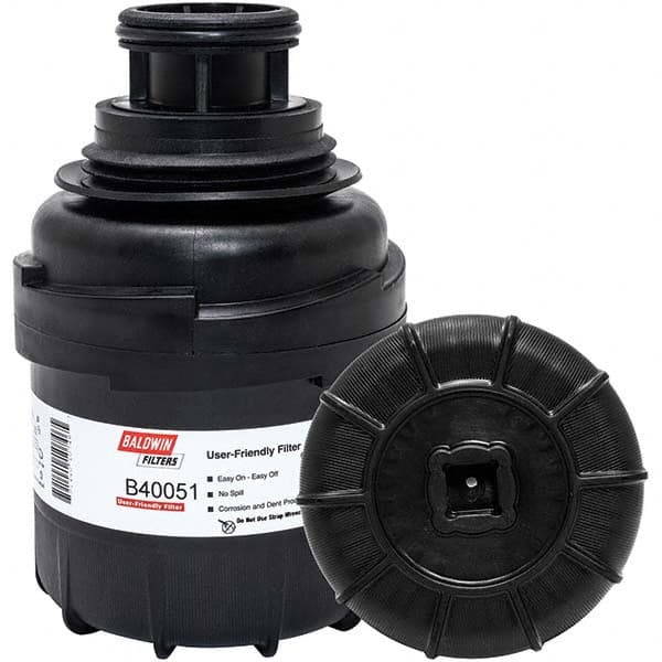 Baldwin Filters - M67 x 4.0 Thread 6-7/32" OAL x 4" OD Automotive Oil Filter - Americas Industrial Supply