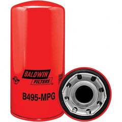Baldwin Filters - 1-5/8 Thread 9-15/16" OAL x 4-21/32" OD Automotive Oil Filter - Americas Industrial Supply