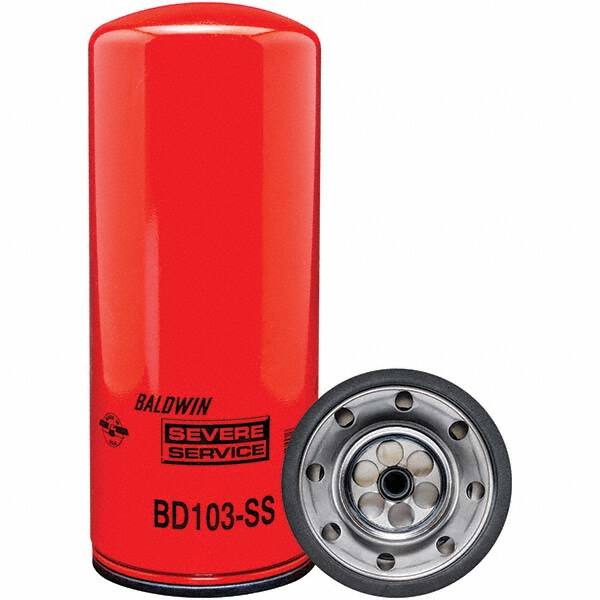 Baldwin Filters - 2-1/4 Thread 11-13/32" OAL x 4-21/32" OD Automotive Oil Filter - Americas Industrial Supply