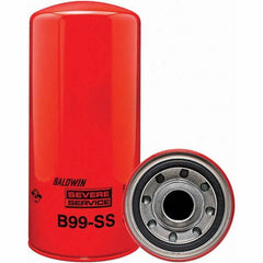 Baldwin Filters - 1-1/2 Thread 12-3/32" OAL x 5-3/8" OD Automotive Oil Filter - Americas Industrial Supply