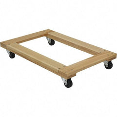 Vestil - 900 Lb Capacity Hardwood Dolly - 36" Long x 24" Wide - Americas Industrial Supply