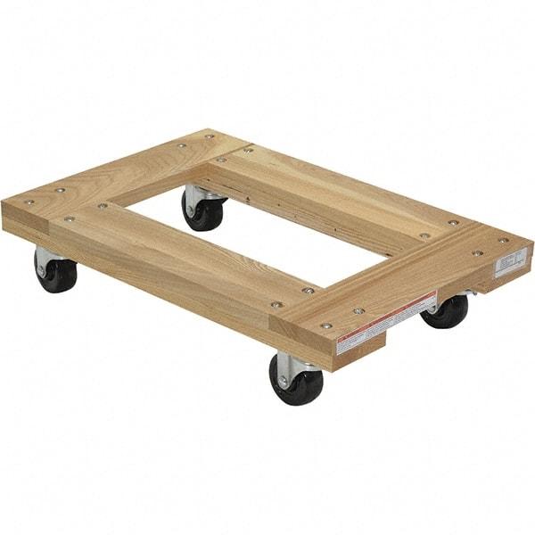 Vestil - 900 Lb Capacity Hardwood Dolly - 24" Long x 16" Wide - Americas Industrial Supply