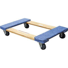 Vestil - 900 Lb Capacity Hardwood/Carpet Dolly - 30" Long x 18" Wide - Americas Industrial Supply