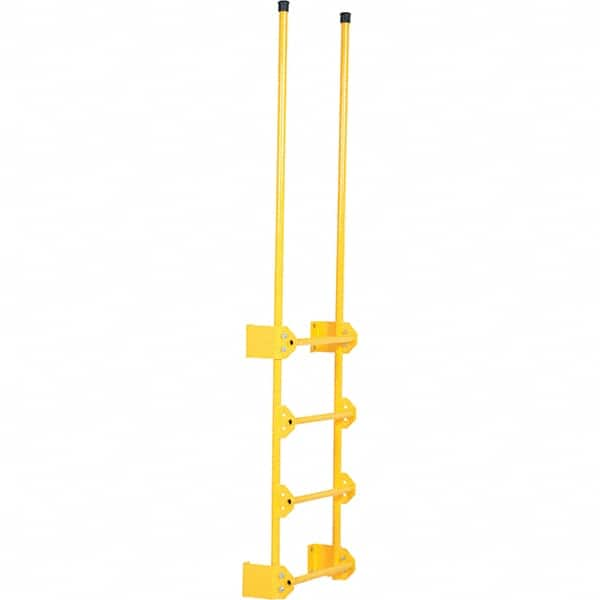 Vestil - 89-1/2" High 300 Lb Capacity 4 Step Fixed Ladder - Americas Industrial Supply