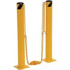 Vestil - 127' Long Steel Bollard - Yellow - Americas Industrial Supply