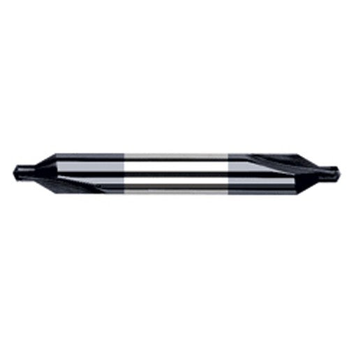 ‎#0 × 1-1/2″ OAL 60 Degree Carbide Combined Drill and Countersink AlTiN - Exact Industrial Supply