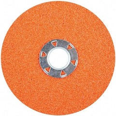 Norton - Fiber Discs Disc Diameter (Inch): 4-1/2 Abrasive Material: Ceramic Alumina - Americas Industrial Supply