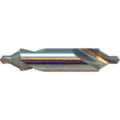 ‎#11 × 1-1/4″ OAL 60 Degree HSS Bell Combined Drill and Countersink Uncoated - Americas Industrial Supply