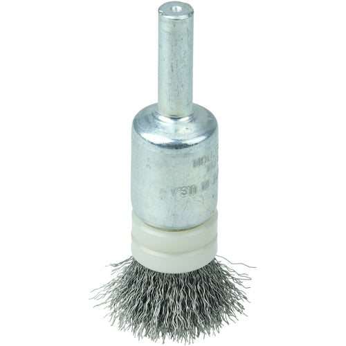 1/2″ Banded Crimped Wire End Brush, .006″ Steel Fill - Americas Industrial Supply