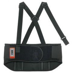 1600 XS BLK STD ELASTIC BACK SUPPORT - Americas Industrial Supply