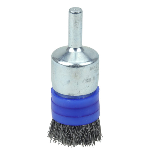 3/4″ Banded Crimped Wire End Brush, .0104″ Steel Fill - Americas Industrial Supply