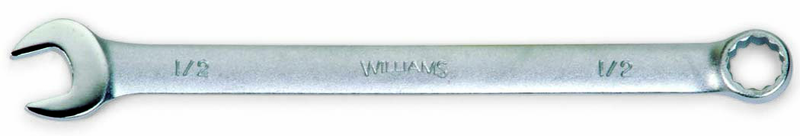 1-3/4" - Satin Chrome Combination Wrench - 12-Point - Americas Industrial Supply