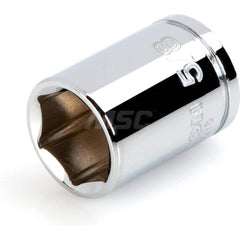 Hand Socket: 3/8″ Drive, 5/8″ Socket, 6-Point Chrome-Plated & Polished