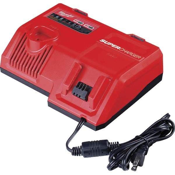 Milwaukee Tool - Power Tool Chargers Voltage: 18; 12 Battery Chemistry: Lithium-Ion - Americas Industrial Supply