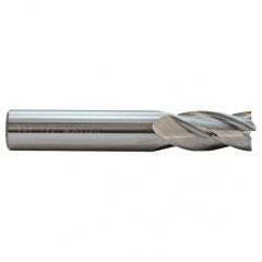 7/16 TuffCut GP Std. Length 4 Fl TiN Coated Center Cutting End Mill - Americas Industrial Supply