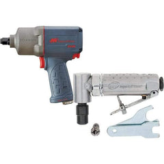 Ingersoll-Rand - Air Impact Wrenches & Ratchets   Drive Size: 1/2    Handle Type: Pistol Grip - Americas Industrial Supply