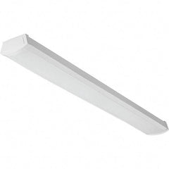 Lithonia Lighting - Wraparound Light Fixtures Lamp Type: LED Mounting Type: Surface Mount - Americas Industrial Supply