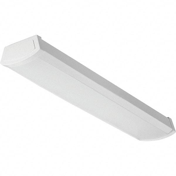 Lithonia Lighting - Wraparound Light Fixtures Lamp Type: LED Mounting Type: Surface Mount - Americas Industrial Supply